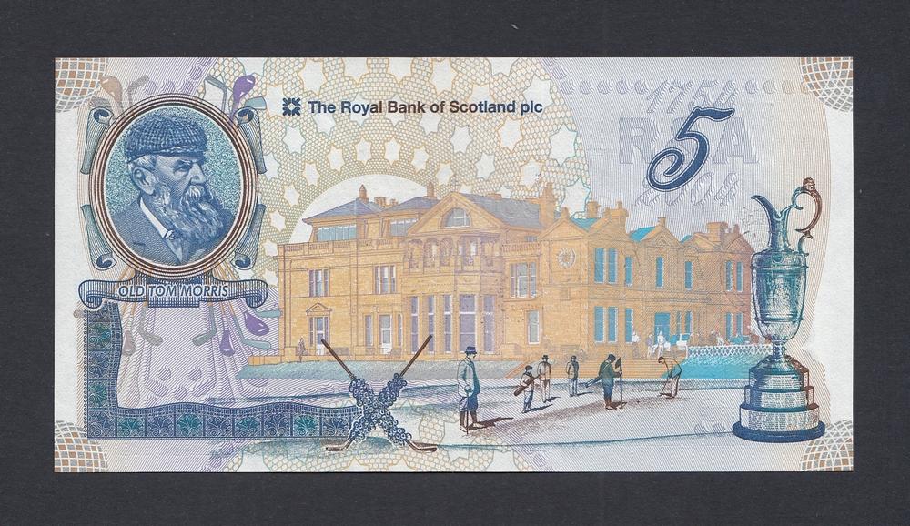 Шотландия Великобритания 2004г 5 фунтов UNC (p.363) 048