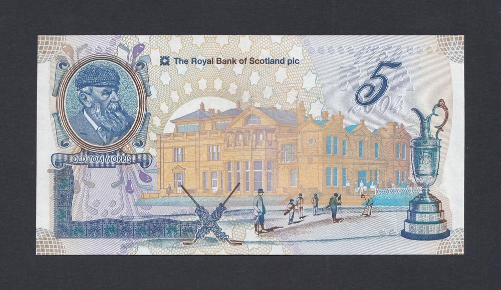 Шотландия Великобритания 2004г 5 фунтов UNC (p.363) 021