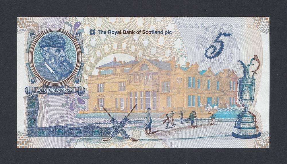 Шотландия Великобритания 2004г 5 фунтов UNC (p.363) 047