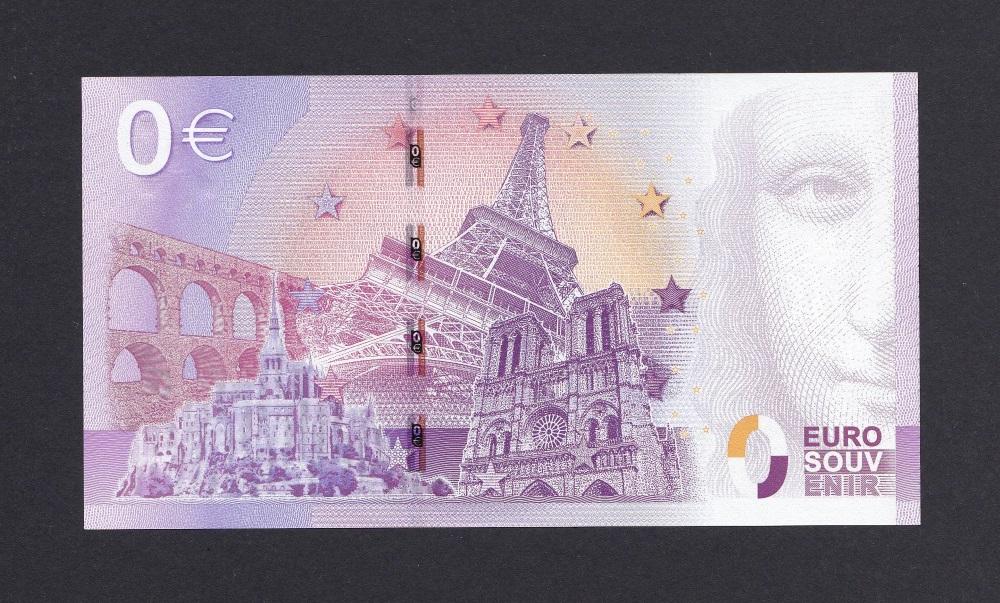 0 евро UNC Музей Харибо 2015г Сувенирная банкнота