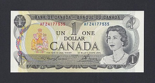 Канада 1973г 1 доллар Lawson-Bouey UNC (p.85b) 535