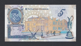 Шотландия Великобритания 2004г 5 фунтов UNC (p.363) 047